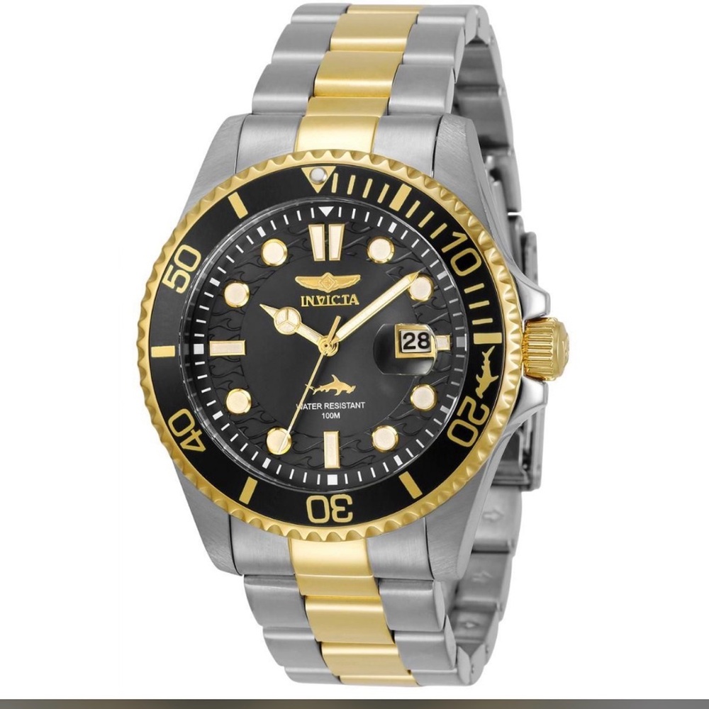 Invicta Gold and Silver Dive Watch